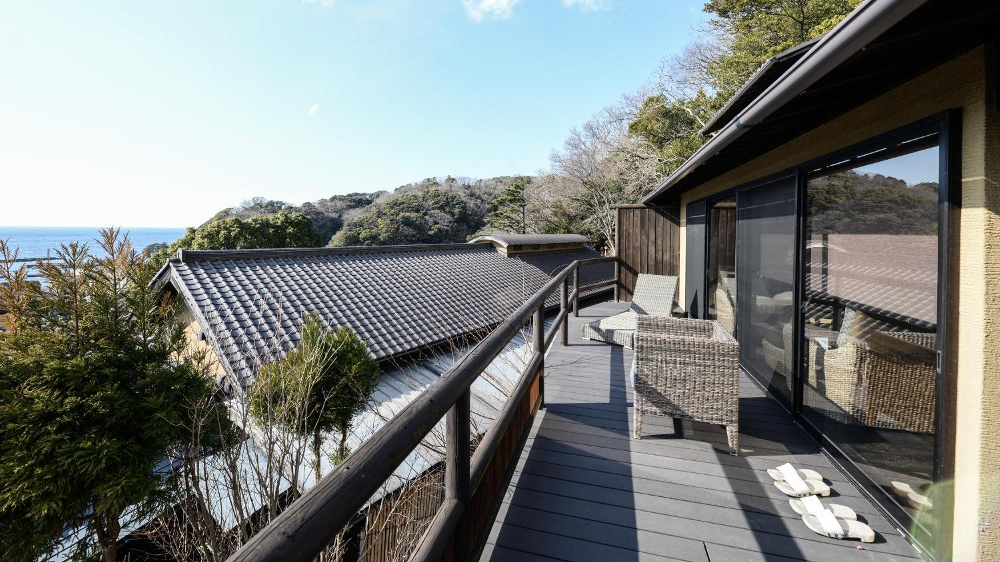 森の入り江の離れ宿 無雙庵枇杷 Izu  Esterno foto