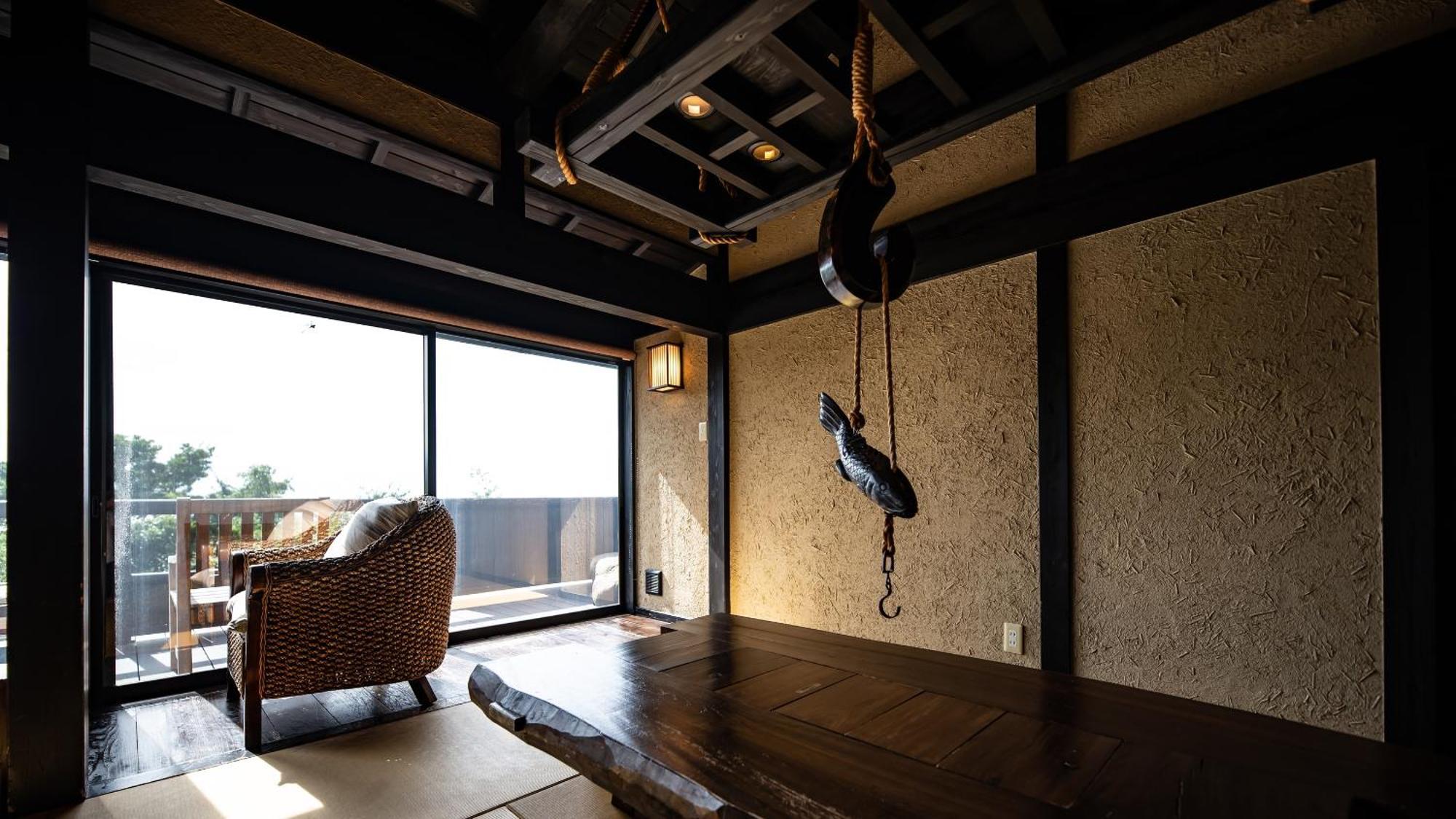森の入り江の離れ宿 無雙庵枇杷 Izu  Esterno foto